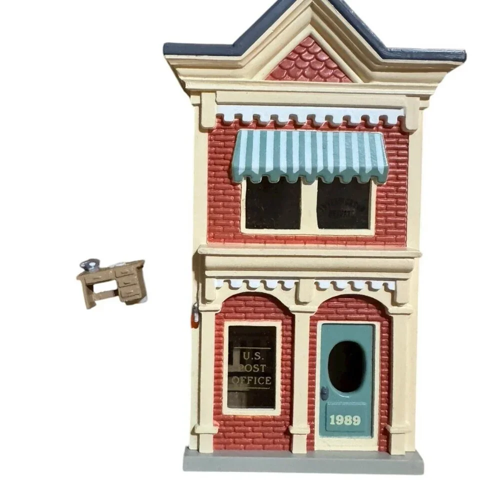 1989 Hallmark US Post Office House 6th Nostalgic House and‎ Shops Ornament